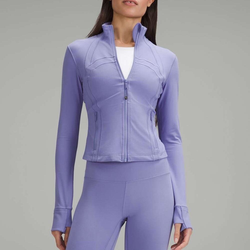 NEW Lululemon Define Cropped Jacket Nulu in Dusty Lilac Size 10 - Picture 2 of 10